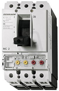 Jistič výkonový, typ VE, 3-pólový, 50kA, 250A SCHRACK MC225233--