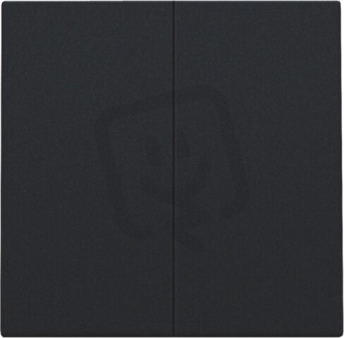 Smart Switch kolébka 2x1/2-BLACK COATED NIKO 161-31004