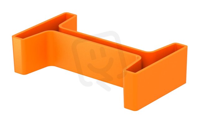 OBO IS 8 KS OR Ochranný kryt, pro konce profilů IS 8, oranžová Polyetylén, PE