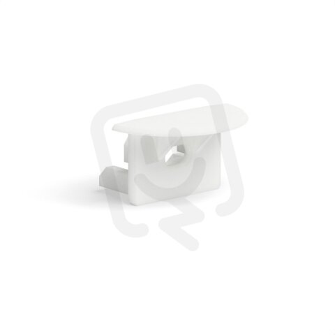 Záslepka s otvorem KLUŚ PDS-LNK-OTW pro AL profil, bílá /24439/ C24428C10TW