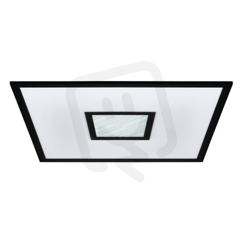 Stropní svítidlo BORDONARA LED-RGB/CCT 450X450 černá/bílá 21,5W IP20 EGLO 900571