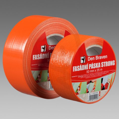 DenBraven B7061MA Fasádní páska oranžová 50mmx25m STRONG