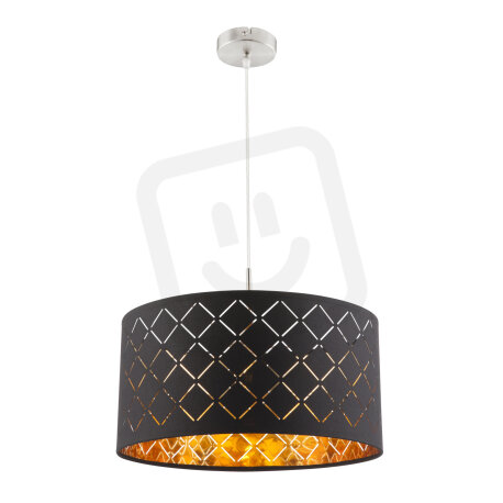 Závěsné svítidlo CLARKE nikl 1xE27, max. 60W 230V GLOBO 15229H