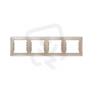 Sedna Rámeček čtyřnásobný, Titan SCHNEIDER SDN5800768