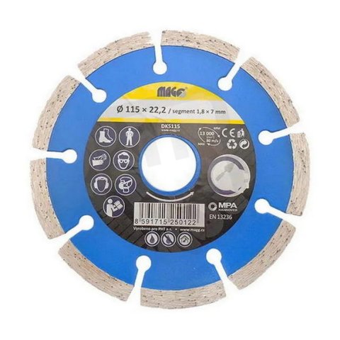 Kotouč diamantový 150x22,2 segmentový XTLINE KL08113
