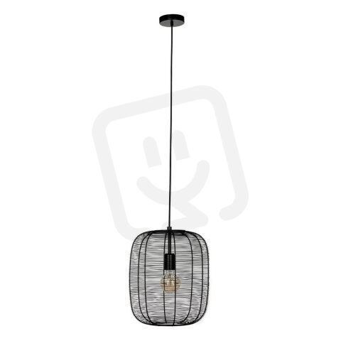 Závěsné svítidlo RINROE 1xE27 černá 1X40W IP20 EGLO 43965