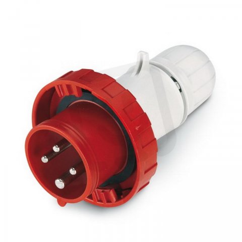 SCAME 218.12536 Vidlice OPTIMA - 3P+E, 125A, 6h/380-415 V, 50/60 Hz, IP67