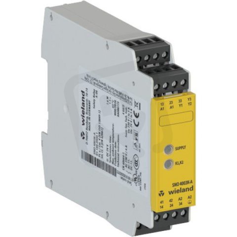 Bezpečnostní relé SNO4003K-A AC WIELAND R1.188.0900.1