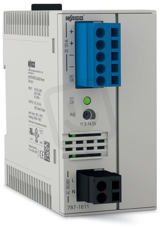 Spínaný napájecí zdroj Classic 1fáz. 12V DC 4 A NEC Class 2 WAGO 787-1611