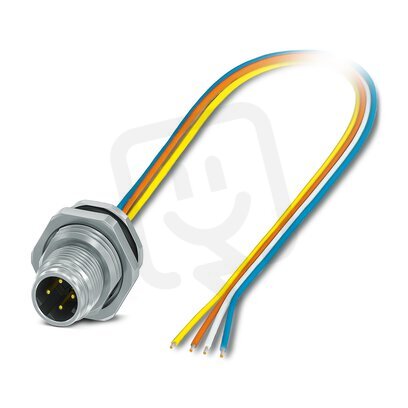 SACC-DSI-MSD-4CON-M16/0,5 PP Přístrojový konektor zezadu stěny 1027691