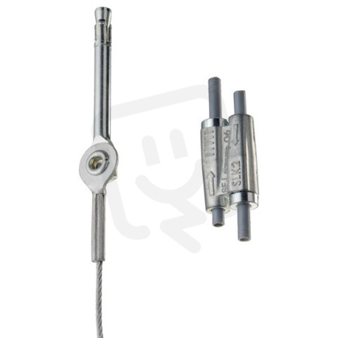 Rychlospojka SLK s kotvou do betonu, 1,5 mm lanko, délka 3 m SLK15L3WA6 196672
