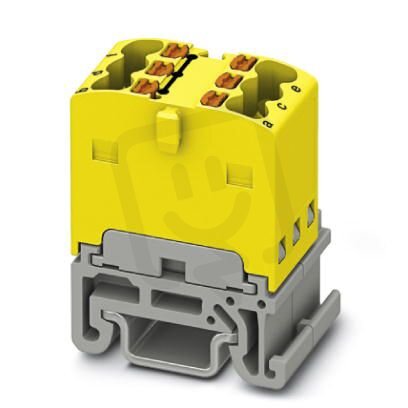 PTFIX 6X1,5-NS15A YE Blok rozvodek 3002955