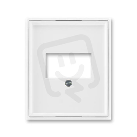 Kryt zásuvky komunikační USB nab 5014E-A00040 03 bílá/bílá Element Time ABB