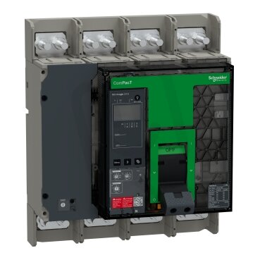 Kompaktní jistič ComPacT NS630N 50kA 4P 630A pev. manual, 2.0E
