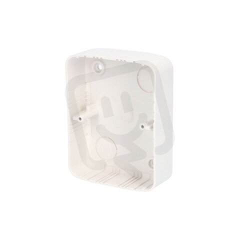 Krabice lištová KL 80x28 ZTG (h28mm) pod dvouzásuvku TANGO bílá 1000431