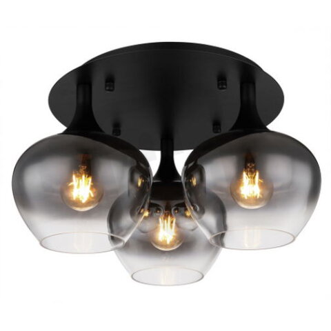 Stropní svítidlo MAXY černá 3xE27 40W 230V GLOBO 15548-3D