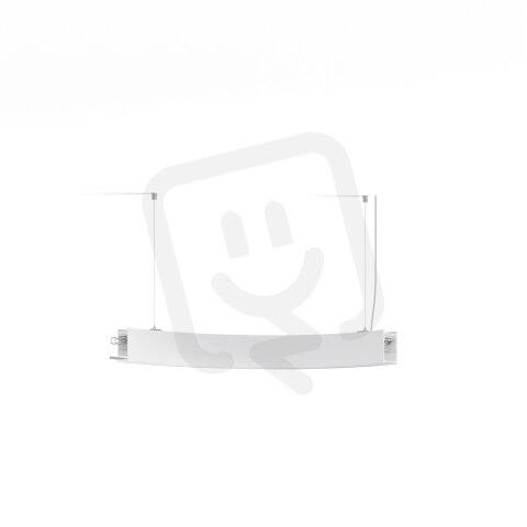 LED Svítidlo Serpent 1/4 R500, nahoru/dolů, prizma, 4000K, 22W, bílá