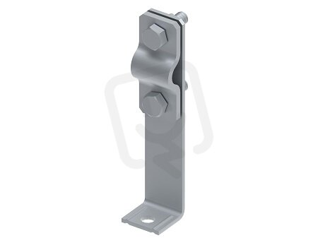 Univerzální držák vedení na drát8/10mm, L-100mm, materiál StZn GROMTOR 404012