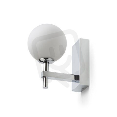 PEGGY nástěnná chrom/opálové sklo 230V G9 6W IP44 RENDL R14388