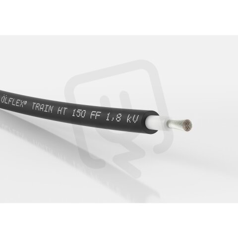 Železniční kabel ÖLFLEX TRAIN HT 150 FF 1,8kV 1x70 LAPP 15382049