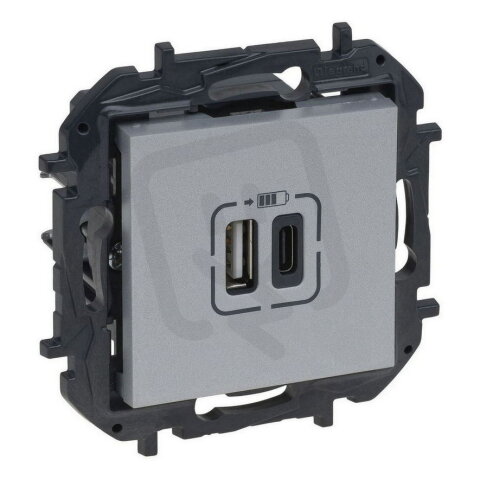 NILOE S.NABÍJEČKA USB A+C HL. LEGRAND 863340B