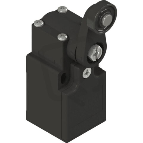 Koncový spínač s kladkou a rolnou - M16x