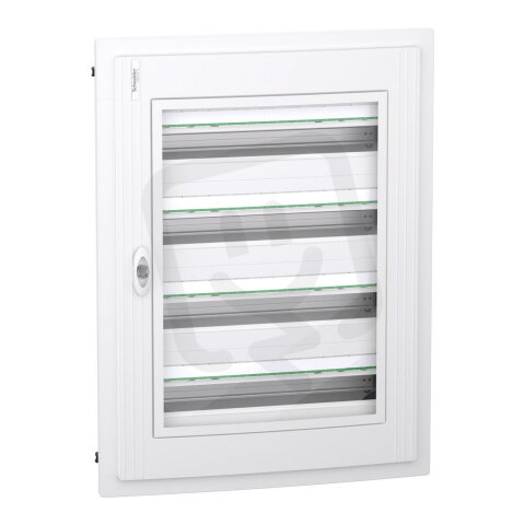 Rozvodnice PrismaSet zapuštěná 96M (4x24) průhledné dveře SCHNEIDER LVSXP424