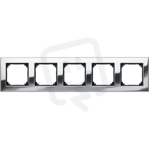 Rámeček M-Elegance 5násobný Chrom SCHNEIDER 475539
