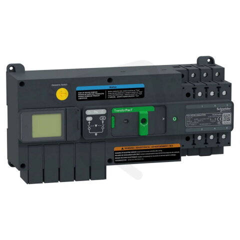 TransferPacT Active automatic, 50A, 400V, 3P, LCD, vel. 100A    TA10D3L0504TPE