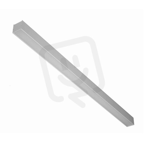 SBN2000,  1185mm, šedé RAL9007, mikroprizmatický kryt, LED 840,  zdroj 350mA