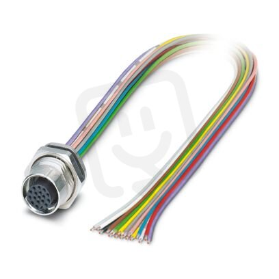 Přístrojový konektor zezadu stěny SACC-DSI-M12FS-17CON-M16/0,5X 1239284