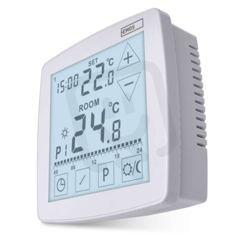 Pokojový programovatelný drátový OpenTherm termostat P56A01 EMOS P56A01