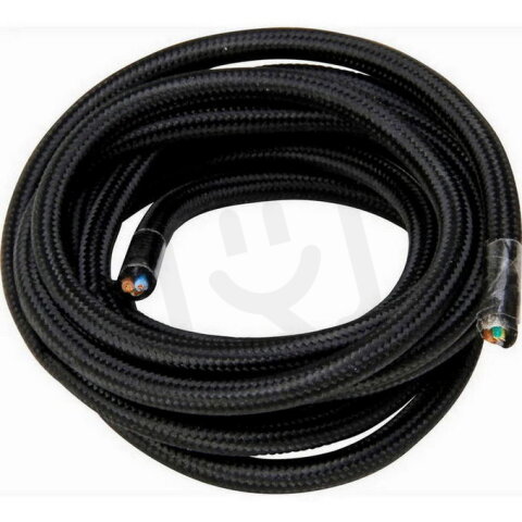 151502051 Textile cable, H03VV-F 2x0,75m