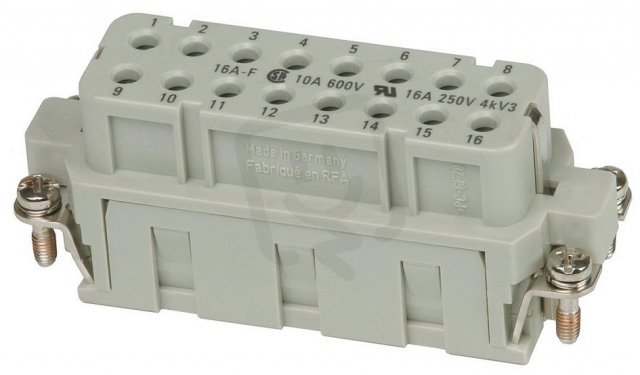 Walther 700316 A 16 Vložka konektoru pro lisovací dutinky