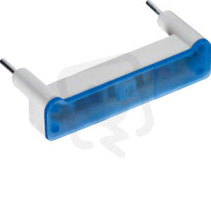 Signalizační LED 230V pro vypínač/tlačítko, Berker W.1, modrá HAGER WUZ690