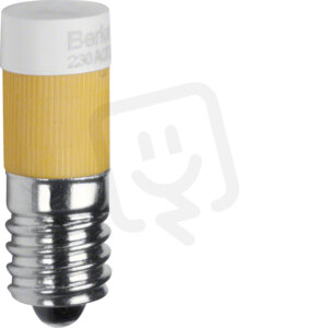 Žárovka, E10, 230V / =, 4 mA, -40 až +70 °C, příslušenství, žlutá WDA2727Y