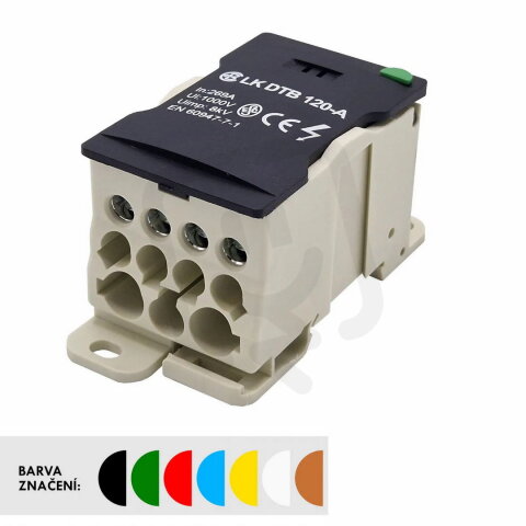 distribuční blok LK DTB 120-A ČN ELEKTRO BEČOV ULK120.20
