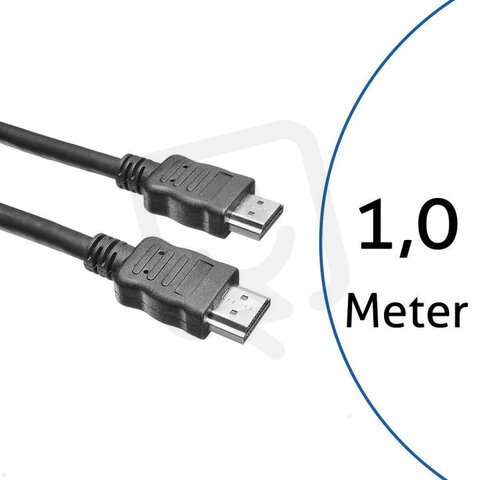 Bachman 918.0191 Propojovací kabel 1,0m, HDMI /HDMI, černý
