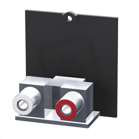 Modul pro datové přípojky BAM-6 1xJack 3,5mm na Cinch Stereo (Platine) černá