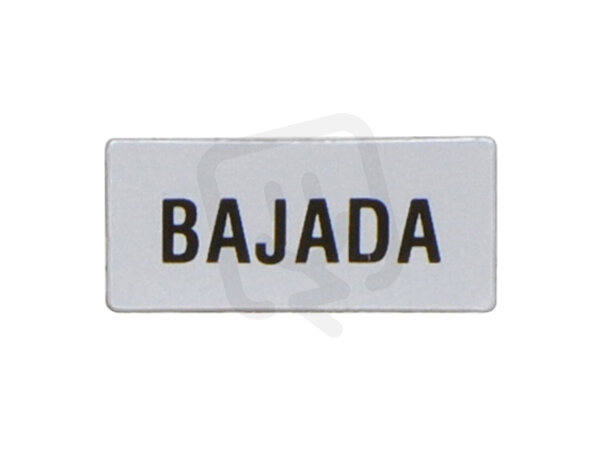 Lovato LPXAE232 Štítek ''BAJADA''