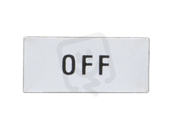 Lovato LPXAGB226 Štítek ''OFF''