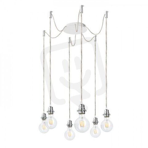 KOMBIX 6 závěsná sada BZ+TK+CHO 230V E27 6x28W RENDL R11783