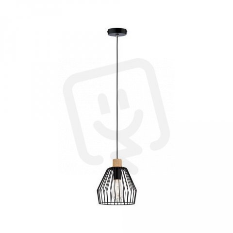 Závěsné svítidlo Cameo IP44 E27 20W dřevo/černá 708.91 PAULMANN 70891