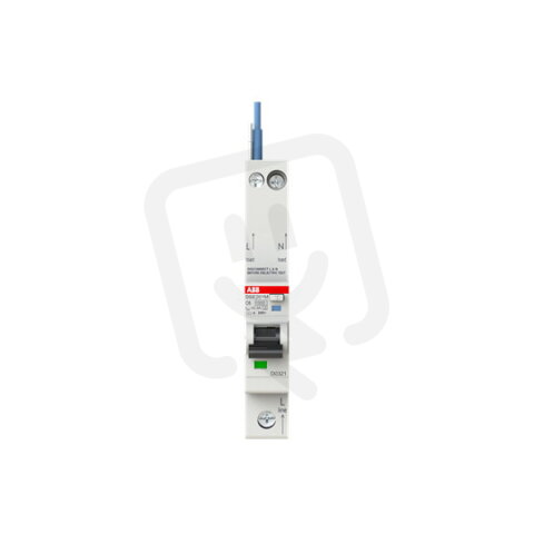 ABB DSE201 M C6 A300 kombinace jistič/chránič 1P+N 1M 10kA 6A 300mA C A
