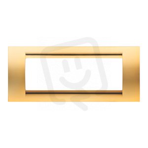 PLAYBUS 6 GANG ANTIQUE GOLD PLATE