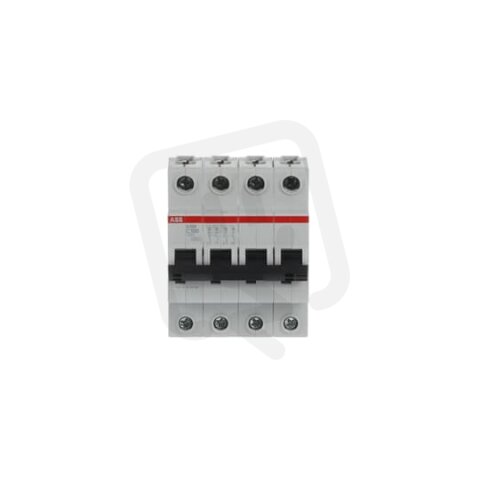 S204-C100 4 fázový jistič 100A char. C 6kA ABB 2CDS254001R0824