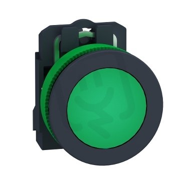 Signálka zapuštěná 110 120V, Ze SCHNEIDER XB5FVG3