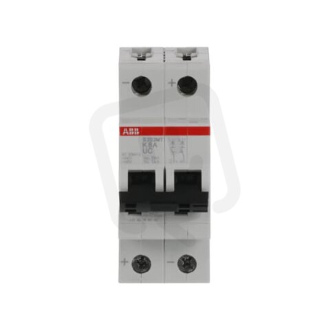 ABB S202MT-K8UC 2F jistič 8 A char. K 10kA 440V AC/DC pro kolejová vozidla