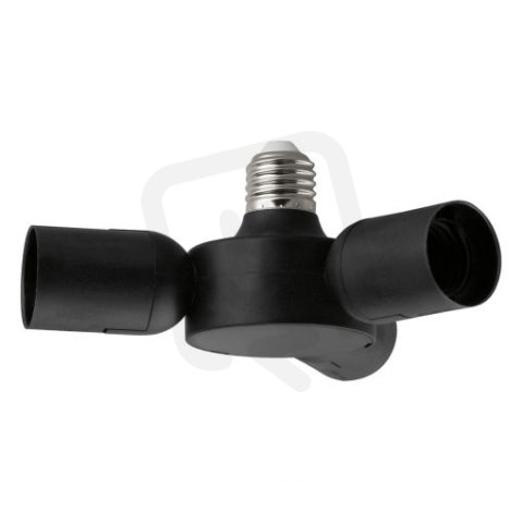 Adaptér RUEDA 3XE27 černá 60W EGLO 98279