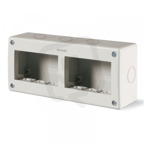 UNIBOX prázdný box montáž na omítku IP40 2+3 moduly SCAME 136.4126